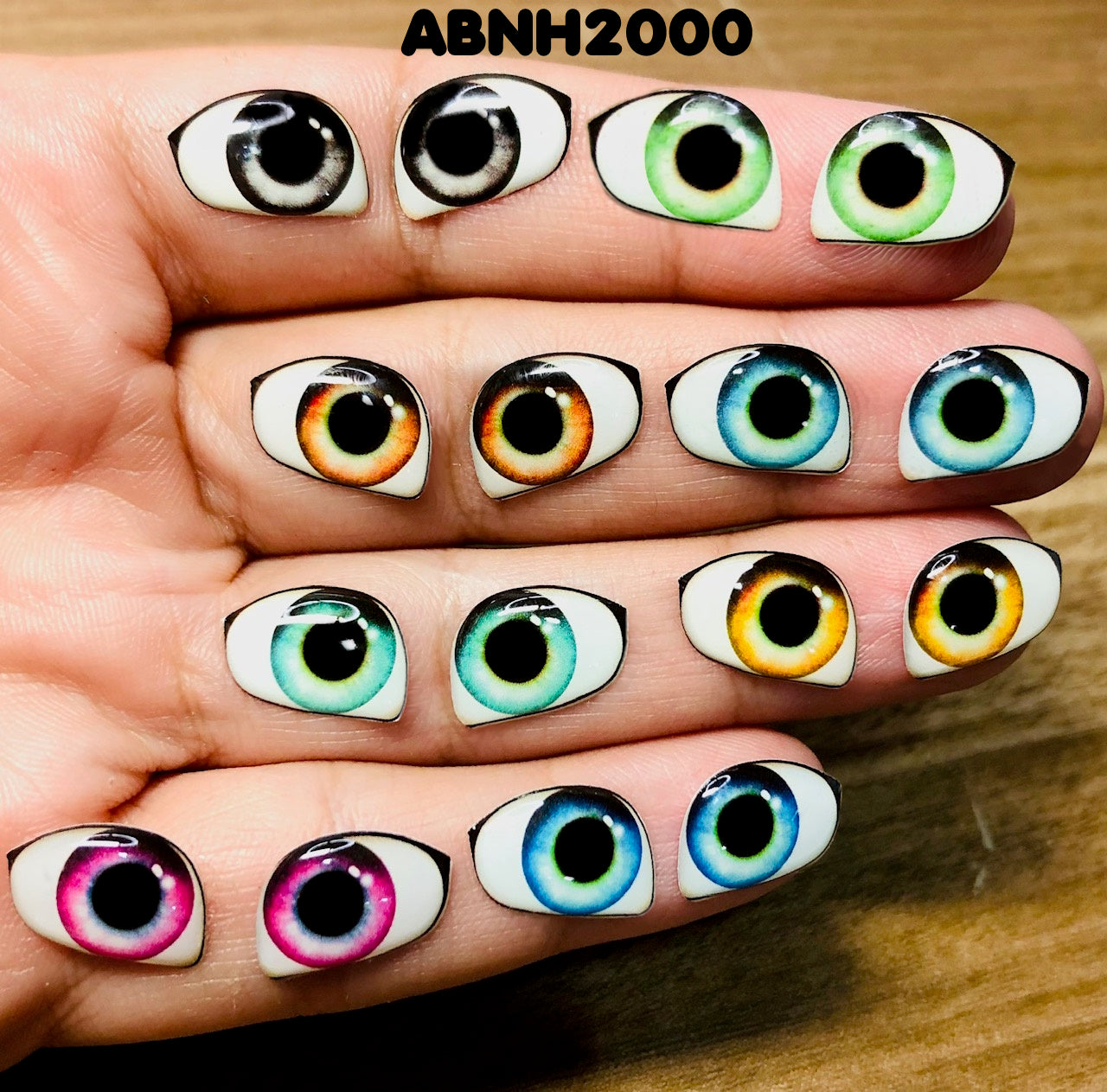 Olhos RESINADOS ABNH2000