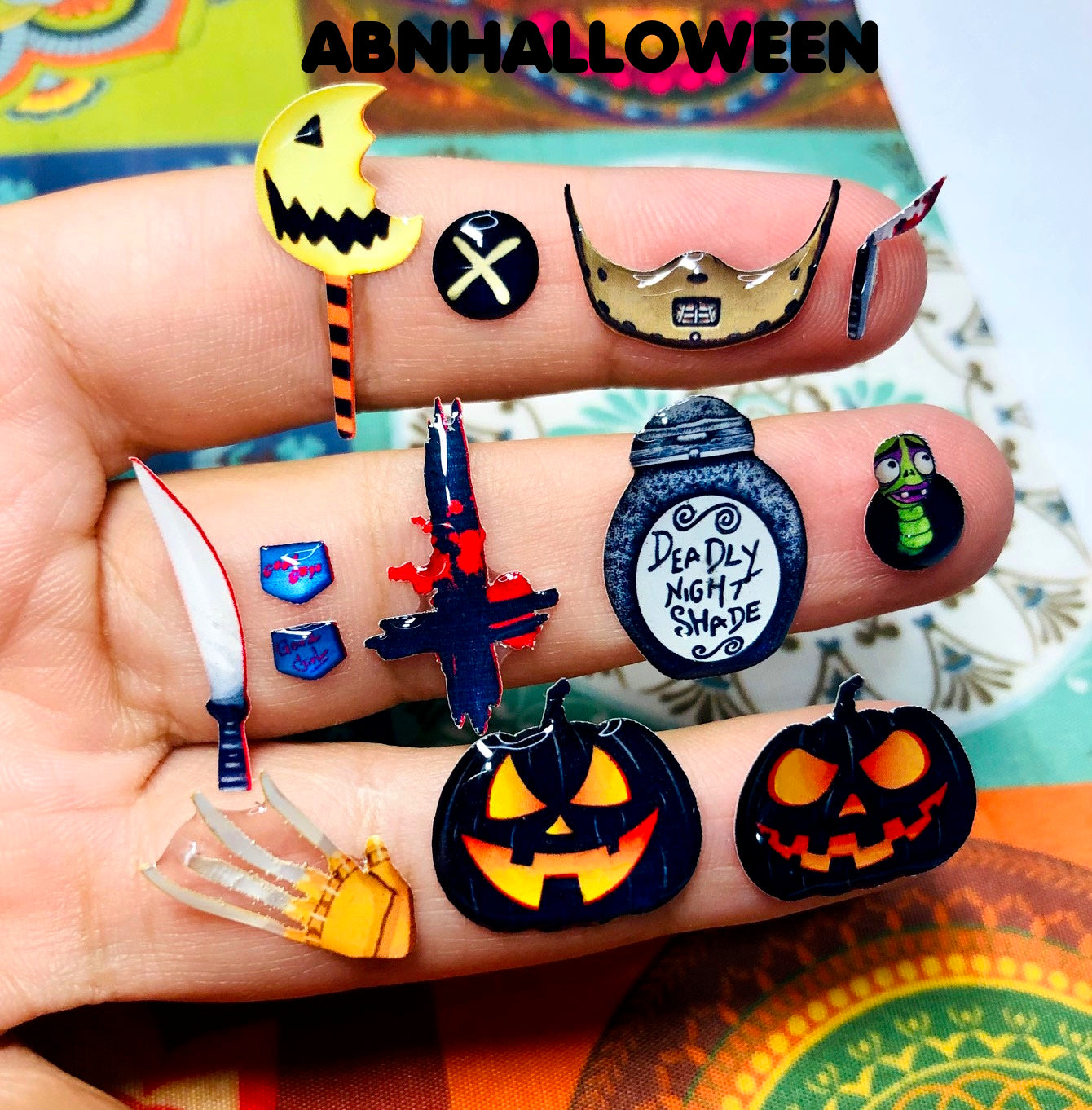 Apliques HALLOWEEN ABNHALLOWEEN - ITENS VILOES