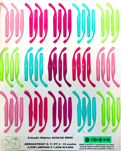 Oculos RESINADOS GRAU - ABNOCULOS07 A 11