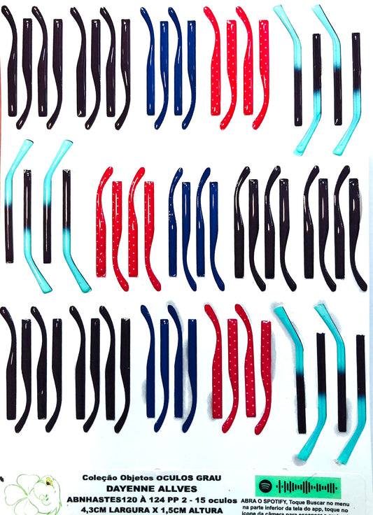 HASTES RESINADAS ABNHASTES120 A 124 PARA OCULOS ABNOCULOS120 A 124