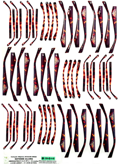 Oculos RESINADOS GRAU - ABNOCULOS37 A 41