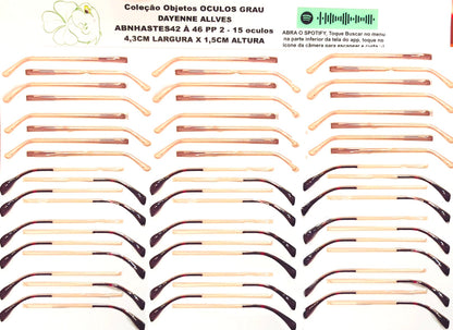 Oculos RESINADOS GRAU - ABNOCULOS42 A 46