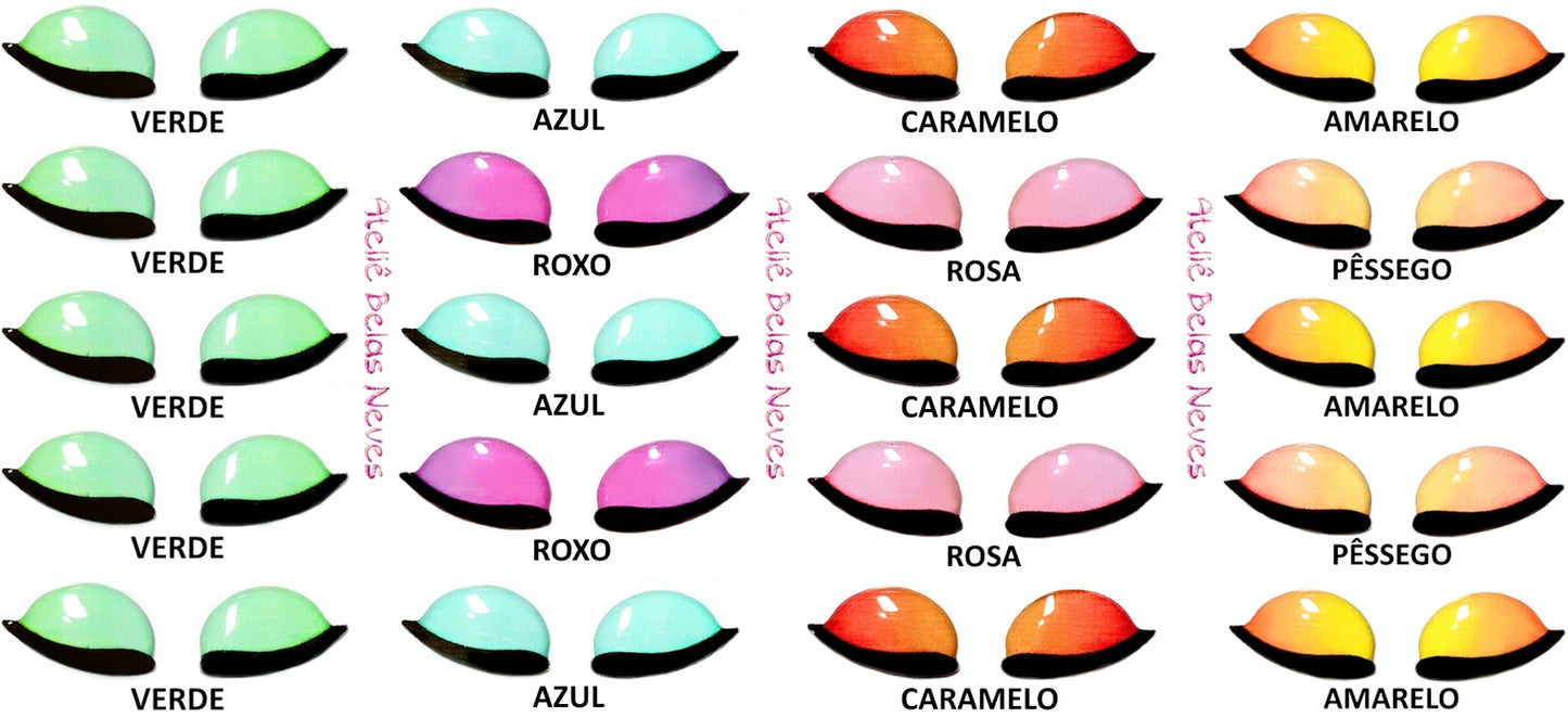 Palpebras RESINADAS ABNHDAY100