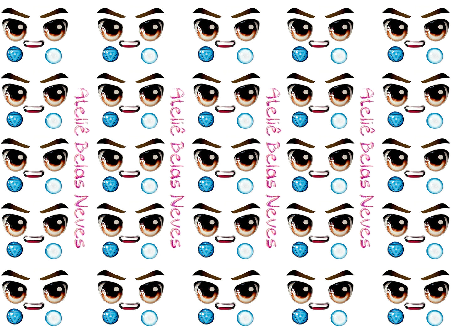 RESIN EYES ABNH100