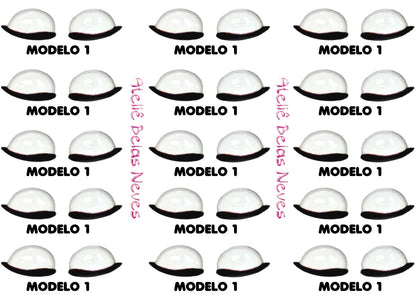 Palpebras RESINADAS ABNHPALPEBRATRANSPARENTE