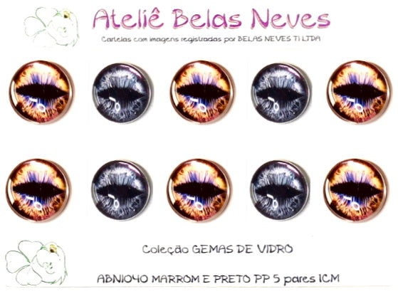 GEMAS DE VIDRO ABNGEMA040