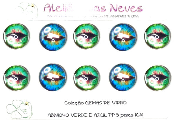 GEMAS DE VIDRO ABNGEMA040