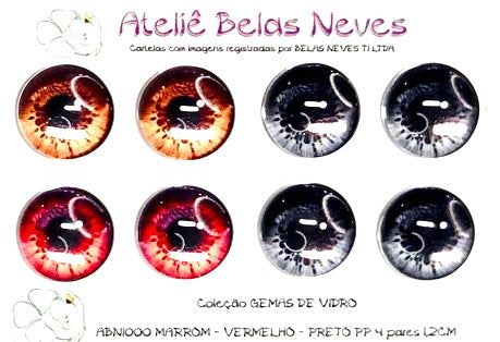 GEMAS DE VIDRO ABNGEMA1000