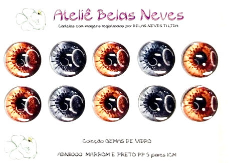 GEMAS DE VIDRO ABNGEMA1000