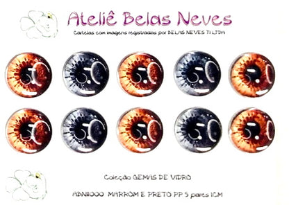 GEMAS DE VIDRO ABNGEMA1000