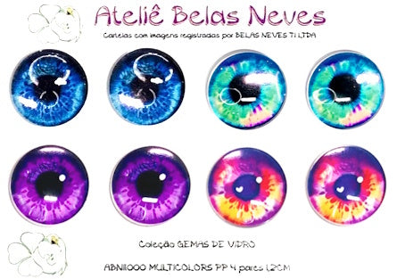 GEMAS DE VIDRO ABNGEMA1000