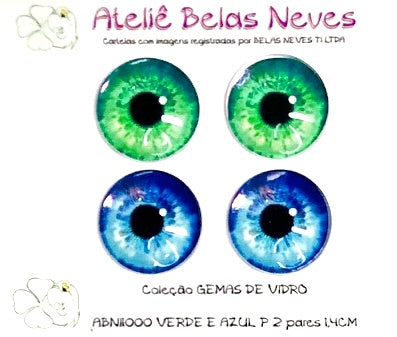 GEMAS DE VIDRO ABNGEMA1000