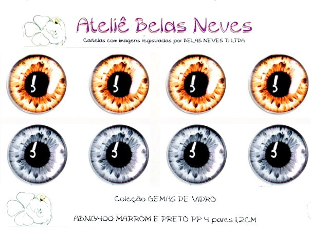 GEMAS DE VIDRO ABNGEMA3400