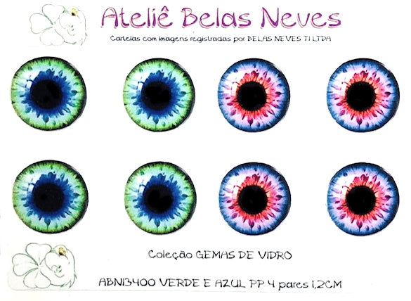 GEMAS DE VIDRO ABNGEMA3400