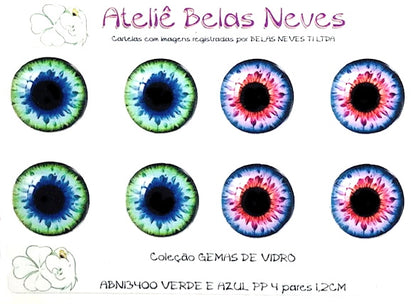 GEMAS DE VIDRO ABNGEMA3400