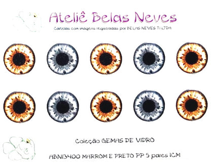 GEMAS DE VIDRO ABNGEMA3400