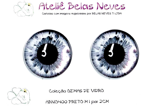 GEMAS DE VIDRO ABNGEMA3400