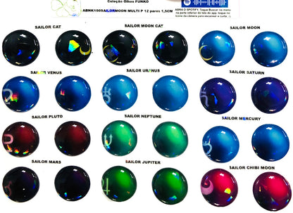 Olhos Resinados ABNK100SAILORMOON