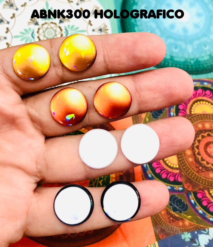 ABNK100 HOLOGRAPHIC AND GLITTER Resin Eyes