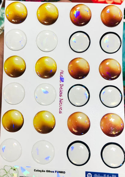 Olhos Resinados ABNK300
