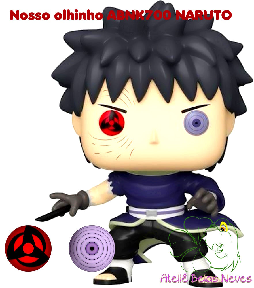 Olhos Resinados ABNK700 NARUTO