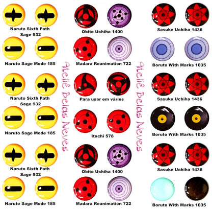 ABNK700 NARUTO Resin Eyes