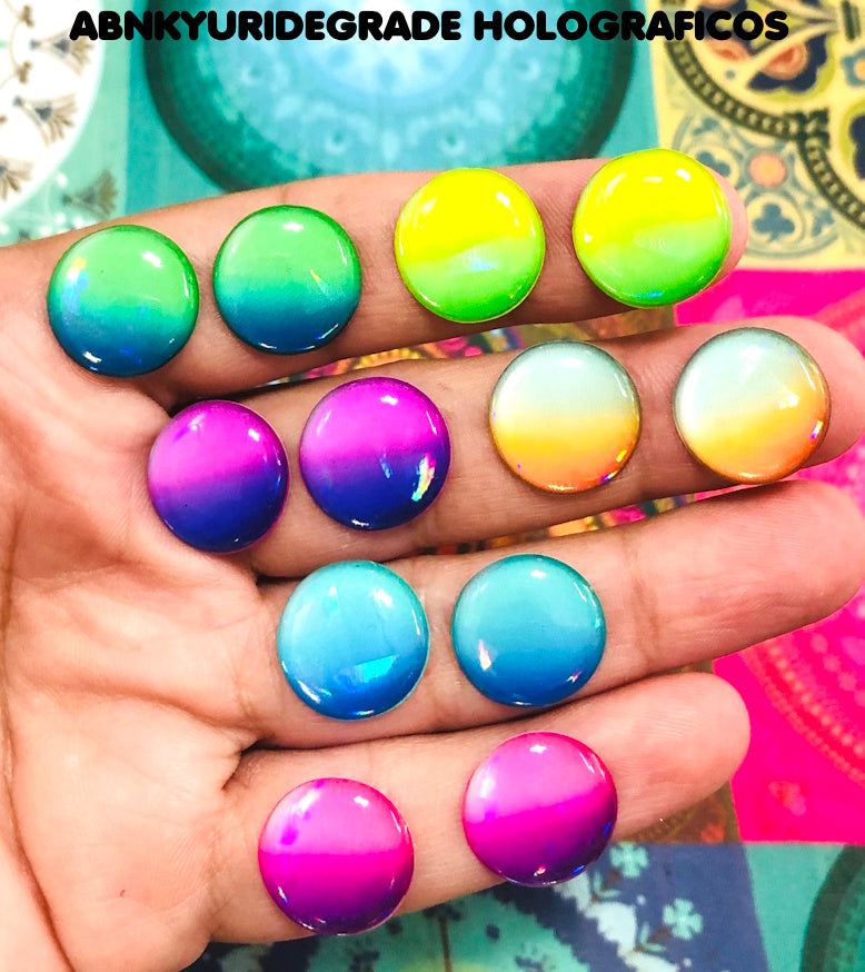 ABNK200 HOLOGRAPHIC AND GLITTER Resin Eyes