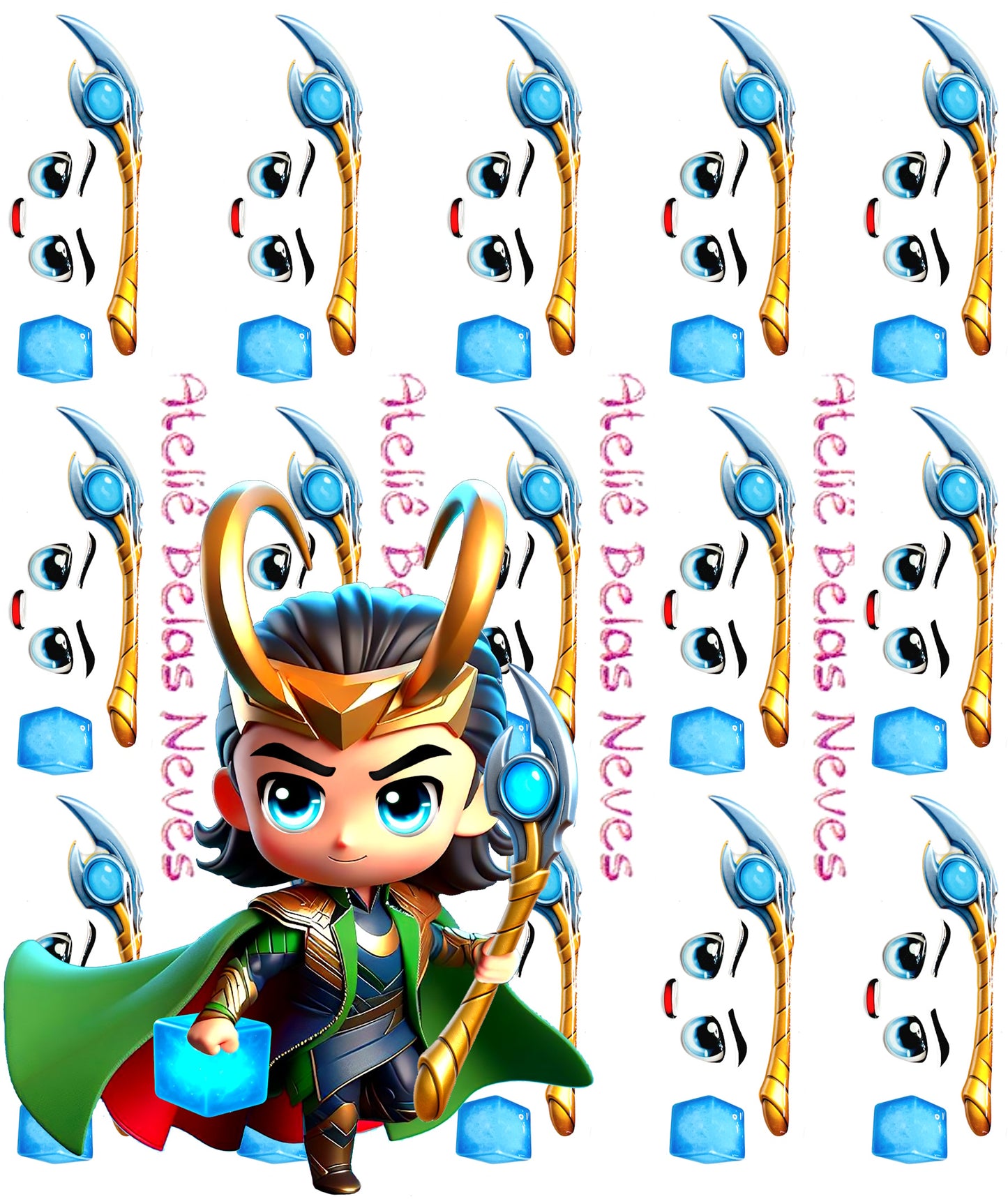 RESIN EYES ABNH100