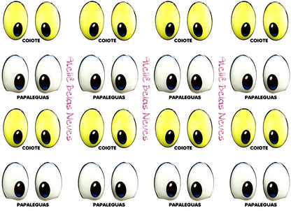 Olhos RESINADOS ABNPLOONEYTUNES