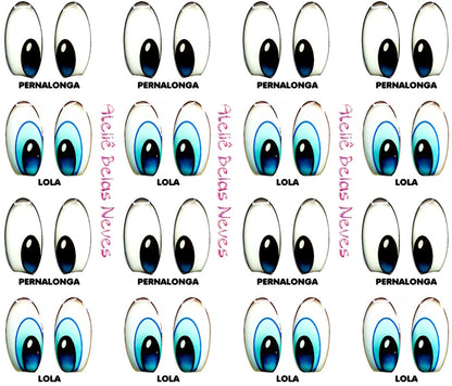 Olhos RESINADOS ABNPLOONEYTUNES