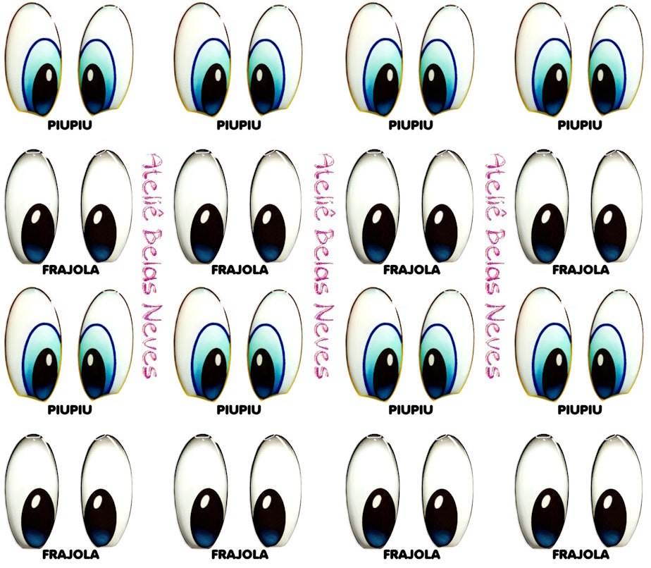 Olhos RESINADOS ABNPLOONEYTUNES