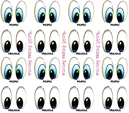 Olhos RESINADOS ABNPLOONEYTUNES
