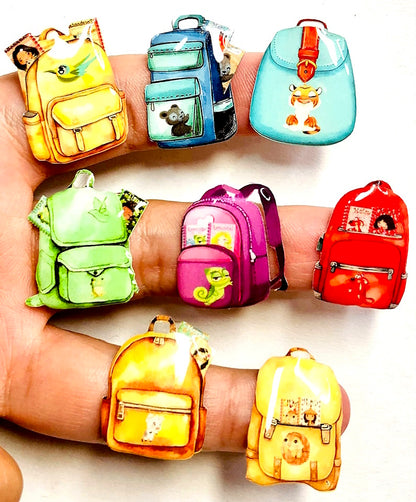 Objetos RESINADOS MOCHILAS ABNMOCHILASPRINCESAS