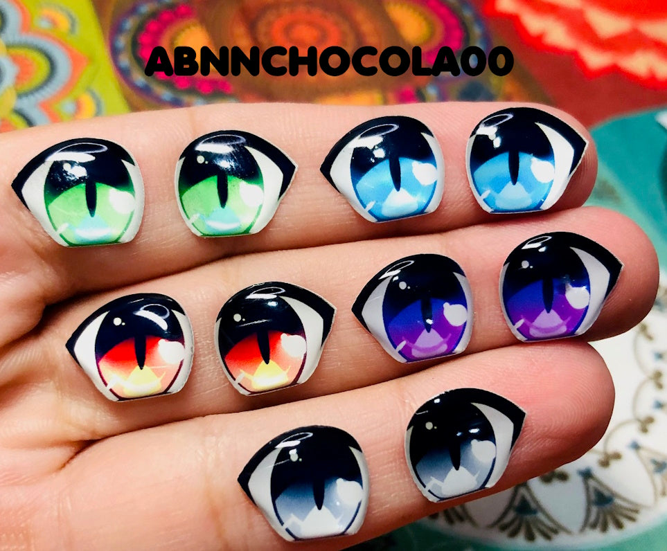 Olhos RESINADOS ABNNCHOCOLA00