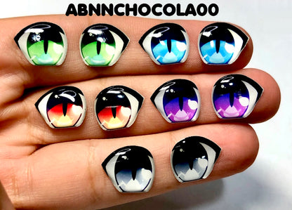 Olhos RESINADOS ABNNCHOCOLA00