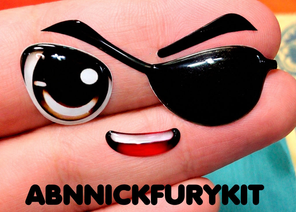 KIT RESINADOS Rostos e elementos NICK FURY ABNNICKFURYKIT
