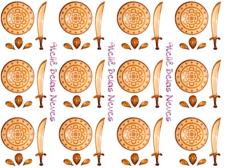 Apliques RESINADOS ABNORIXAS