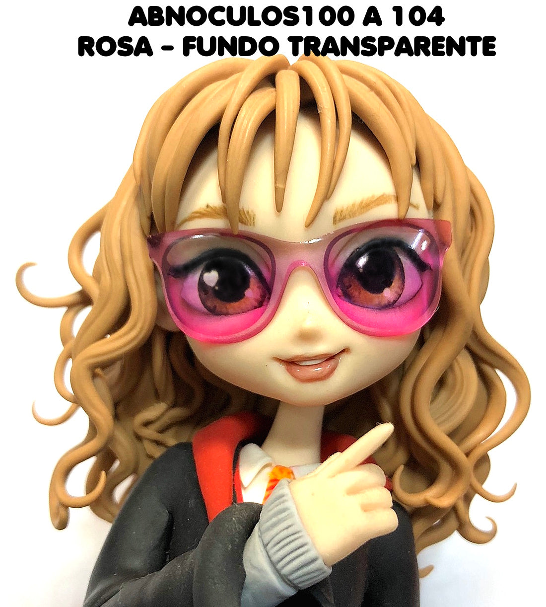 Oculos RESINADOS ESCUROS FUNDO TRANSPARENTE- ABNOCULOS100 A 104