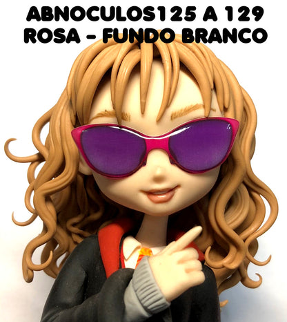 Oculos RESINADOS ESCUROS FUNDO BRANCO - ABNOCULOS125 A 129