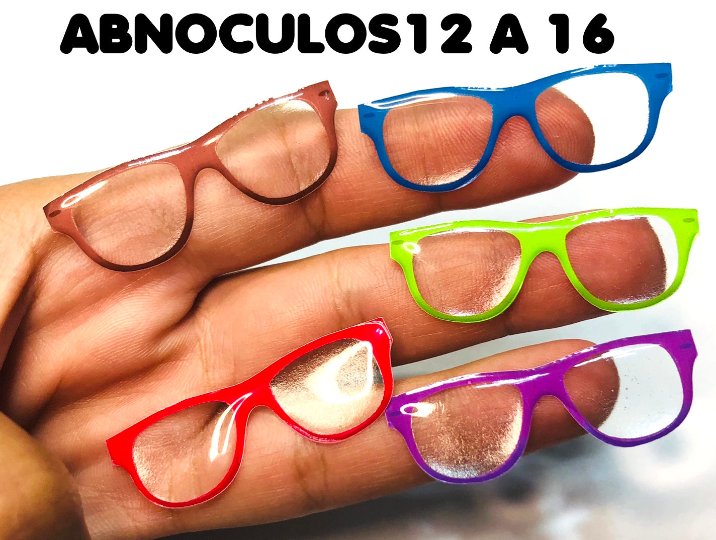 Oculos RESINADOS GRAU - ABNOCULOS12 A 16