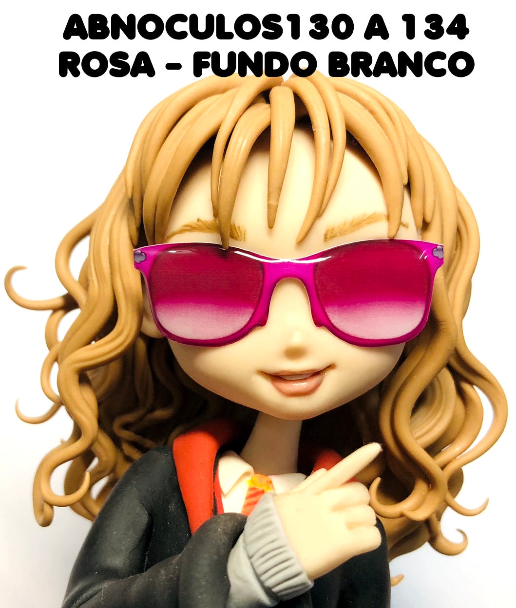 Oculos RESINADOS ESCUROS FUNDO BRANCO - ABNOCULOS130 A 134