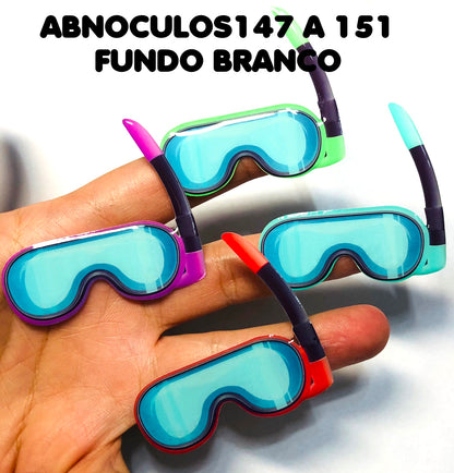 Oculos RESINADOS ESCUROS FUNDO BRANCO - ABNOCULOS147 A 151