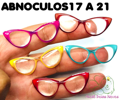Oculos RESINADOS GRAU - ABNOCULOS17 A 21