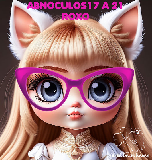 Oculos RESINADOS GRAU - ABNOCULOS17 A 21