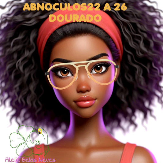 Oculos RESINADOS GRAU - ABNOCULOS22 A 26