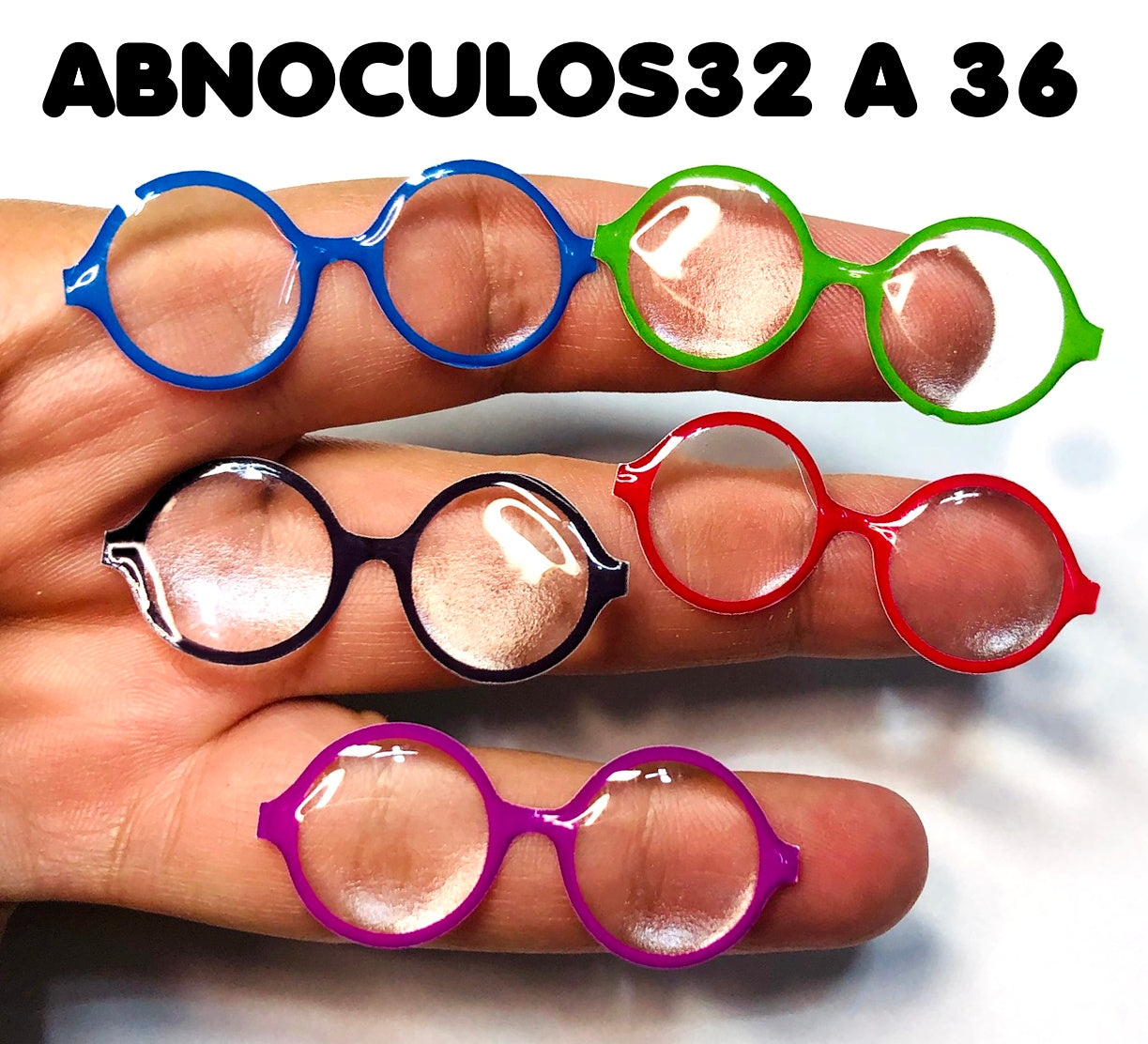 Oculos RESINADOS GRAU - ABNOCULOS32 A 36
