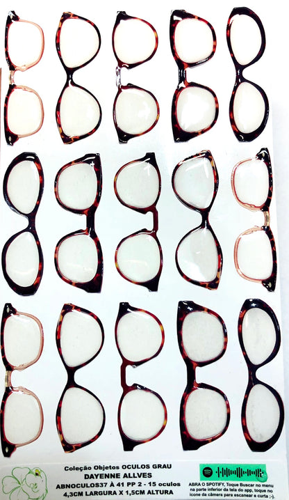 Oculos RESINADOS GRAU - ABNOCULOS37 A 41