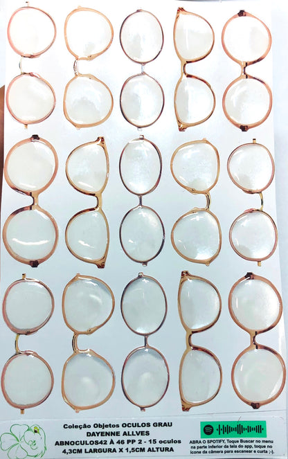 Oculos RESINADOS GRAU - ABNOCULOS42 A 46