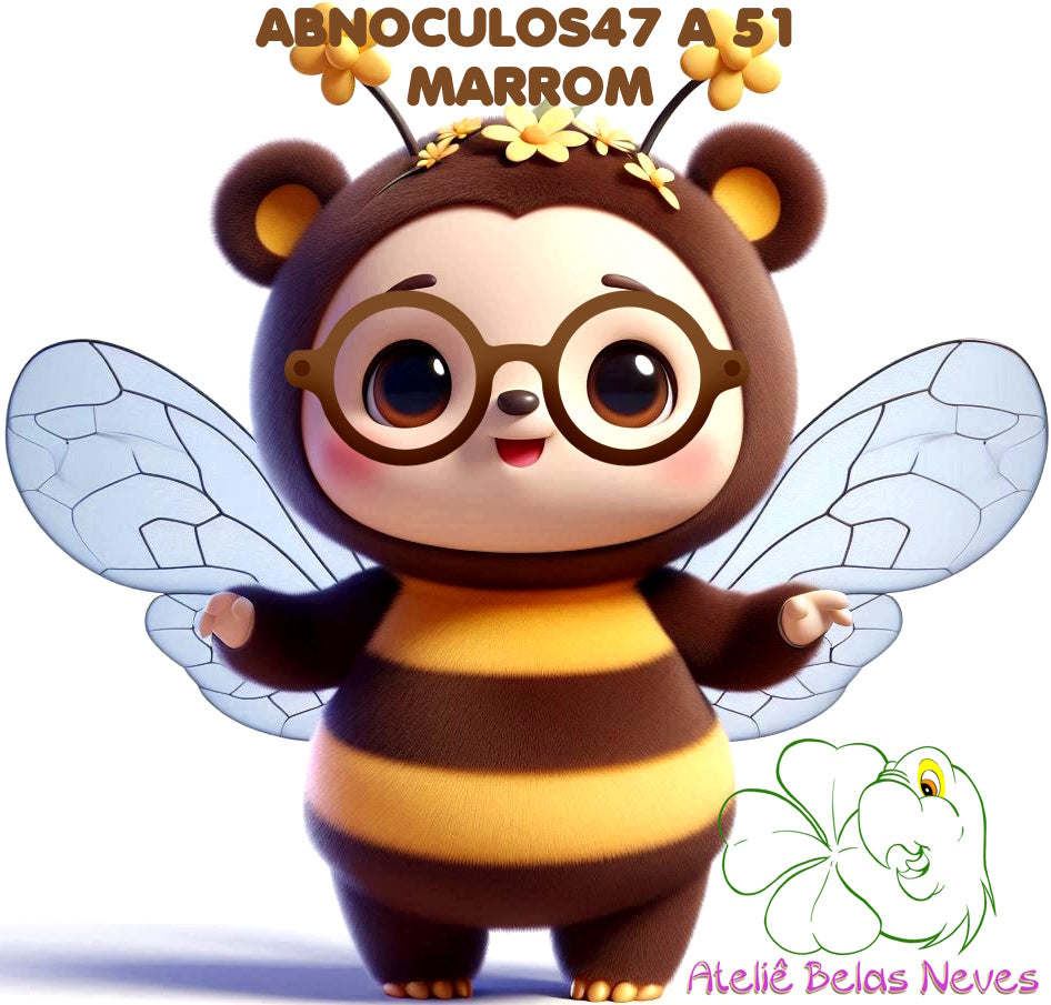 Oculos RESINADOS GRAU - ABNOCULOS47 A 51