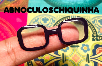 Oculos RESINADOS GRAU - ABNOCULOSCHIQUINHA